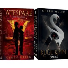 İndigo Kitap Ateşpare 3 Karton Kapak ve Kuğu Kıyım Simora Karton Kapak (Ceren Melek) 2'li Set