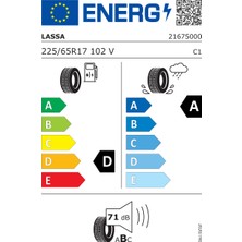 Lassa 225/65R17 102V Competus H/p Üretim 2024 Oto Yaz Lastiği