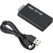 Pop Konsol PS2 Hdmi Adaptör PlayStation 2 TV ve Monitör İçin Dönüştürücü Çevirici