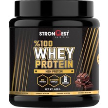 Strongest Whey Protein 420 gr 14 Servis Çikolata Aromalı %100 Whey Protein Tozu