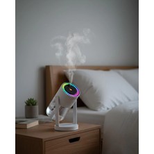 Astraltech Araç ve Ev Için Hava Nemlendirici Projektörlü Sessiz Buhar
