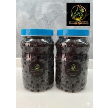 ZeytunixAkhisar 2 kg Siyah Uslu Kuru Sele Zeytin (Az Tuzlu)