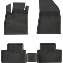 Sahler 5 2020+ 4.5d Havuzlu Oto Paspas Siyah TPE SEBS Malzeme ile Renault Clio 5 Uyumlu 1 Takım