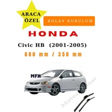 MFK Honda Civic Hatchback  (2001-2005) Araca Özel Silecek Ön Iki