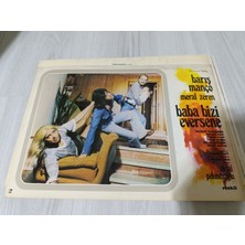 Mahfuz Baba Bizi Eversene - Barış Manço - Meral Zeren - Orjinal Dönem Film Afişi 34 x 24.5 cm