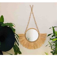 Furkan Decor Aksesuar Rafya Boncuklu Duvar Süsü