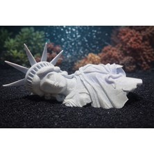 Özgürlük Heykeli Akvaryum Dekoru