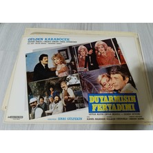 Mahfuz Duyarmısın Feryadımı - Gülden Karaböcek - Münir Özkul - Orjinal Dönem Film Afişi 34 x 24.5 cm