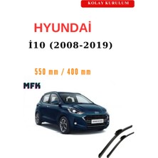 MFK Hyundai I10 (2008-2019) Araca Özel Silecek Ön Iki
