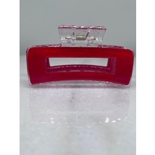 zdjewelry Kadın Dikdörtgen Modern Renkli Ithal Mandal Toka 7 cm