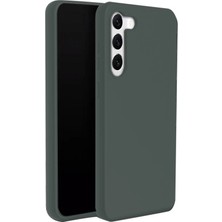 Eco Port Samsung Galaxy S24 Plus Kılıf First Silikon - Koyu Yeşil