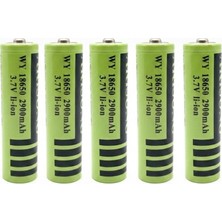 Allmi Allmı Icr 18650 3.7V 2900MAH Li-Ion Fener Radyo Pili 5 Li