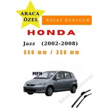 MFK Honda Jazz  (2002-2008) Araca Özel Silecek Ön Iki
