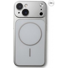 Lwl iPhone 13/14 Uyumlu 17 Pro Max Çevirici Magsafe Kamera Lens Korumalı Cep Telefonu Kılıfı