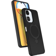 Eco Port Xiaomi Redmi 13C Regal Magsafe Standlı Kapak - Siyah