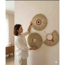 Furkan Decor Aksesuar Rafya Duvar Asılı Süsü