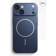 Lwl iPhone 13/14 Uyumlu 17 Pro Max Çevirici Magsafe Kamera Lens Korumalı Cep Telefonu Kılıfı