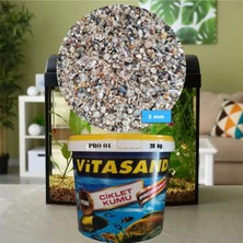 Vitasand Pro-04 3mm Midye Kırığı 20 kg  Akvaryum Kumu