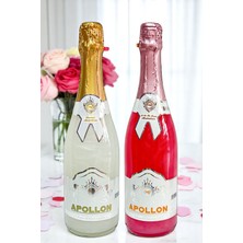 Bohhem Alkolsüz Simli Meyve Aromalı Şampanya 2 Li Set