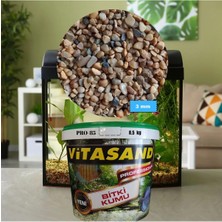 Vitasand Pro-85 3mm Dere Kumu 8.5 kg Akvaryum ve Bitki Kumu