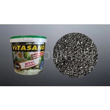 Vitasand PRO-128 2mm Parlak Siyah Akvaryum ve Bitki Kumu 20 kg