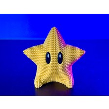 Morpiko Super Mario Özel Yıldız Figürü - Hediyelik Ürün- 10 cm