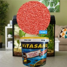 Vitasand PRO-126 2mm Akvaryum Kumu Turuncu Kum 20KG