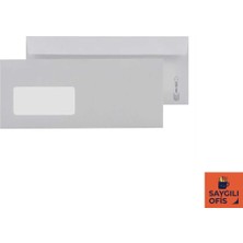 Oyal Diplomat Beyaz Zarf Pencereli  105X240 ( 50 Adet )