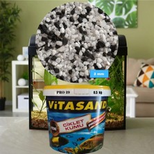 Vitasand Pro-19 2mm Siyah Beyaz 20 kg Akvaryum Kumu