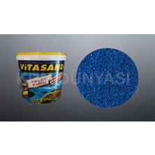 Vitasand PRO-111 0,7mm Akvaryum Kumu Lacivert Parlak Kum 20KG