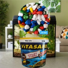 Vitasand PRO-179 10MM Akvaryum Kumu Gökkuşağı Kum Karışık Renk Çakıl 8.5kg