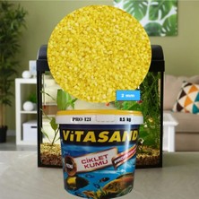 Vitasand PRO-121 2mm Akvaryum Kumu Sarı Kum 8.5kg