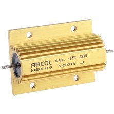 100R Ohm 100WATT Aliminyum Taş Direnç