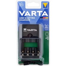 Varta Quattro Pil Şarj Cihazı ( Pilsiz ) 4lü Slot