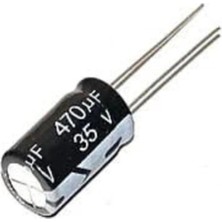 470UF 35V Elektrolitik Kondansatör 10X20 5mm 105C 10 Adet(Pcs)