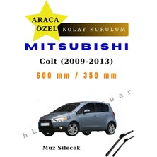MFK Mitsubishi Colt (2009-2013) Araca Özel Silecek Ön Iki
