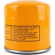 Universal MITSUBISHI Parts No: 13827829 - S4S MOTOR YAĞ FİLTRESİ (OIL FİLTER)