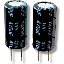 470UF 25V Elektrolitik Kondansator 8X12MM 10(Pcs) Adet