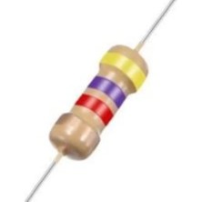 4.7k Ohm 1/4 Watt Direnç 10 Adet(Pcs)