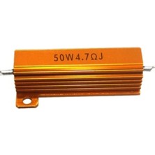 4r7 Ohm 50WATT Aliminyum Taş Direnç