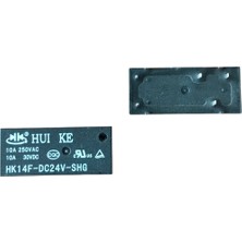 Huike Dc 24V 10AMPER Çift Kontak Role