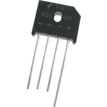 KBU4M - 4A 1000V Tarak Tip Köprü Diyot