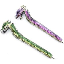 Dragonlu Polyester Tükenmez Kalem Midastech