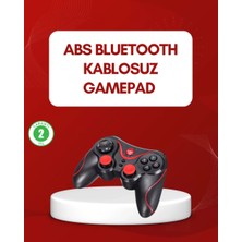 Yüksek Hassasiyetli Kablosuz Oyun Kolu Pc ve Mobil Uyumlu Midastech