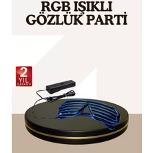 Gece Eğlenceleri Için LED Işıklı Gözlük Midastech