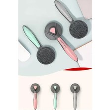 Otomatik Tuşlu Kendini Temizleyen Kedi Köpek Tarağı Midastech