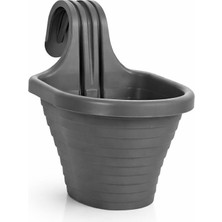 Omnipazar So-Tom3 Tombik Askılı Balkon Saksı 3 Litre No: 3