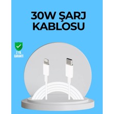 Dayanıklı Tpe Lightning Kablo – 30W Hızlı Şarj ve Veri Transferi Midastech