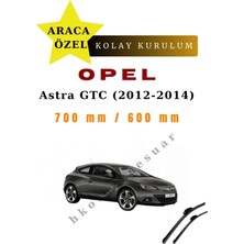 MFK Opel Astra Gtc (2012-2014) Araca Özel Silecek Ön Iki