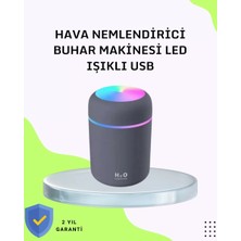 Taşınabilir Hava Nemlendirici – Renkli Işık ve USB Bağlantı Midastech